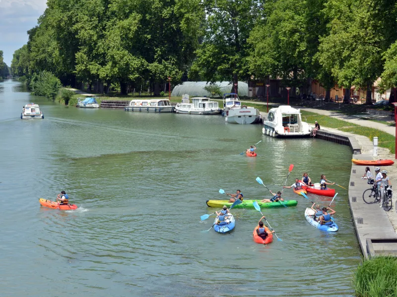 Canoë Kayak sur la Garonne à Villeton