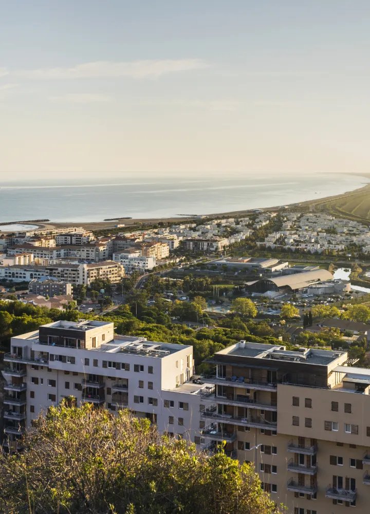 Sète et ses bancs de sable