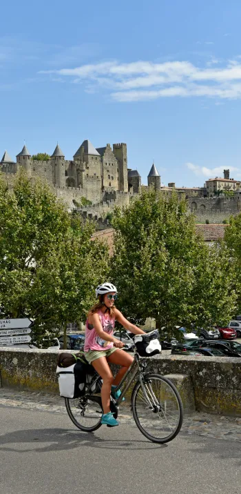 Visite de la forteresse de Carcassonne