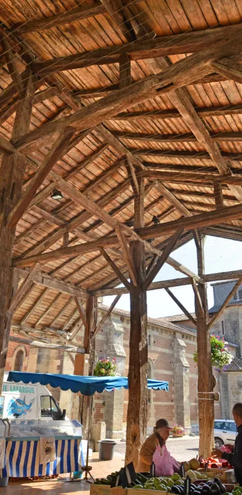 Le Mas d'Agenais, ses halles et son Rembrandt