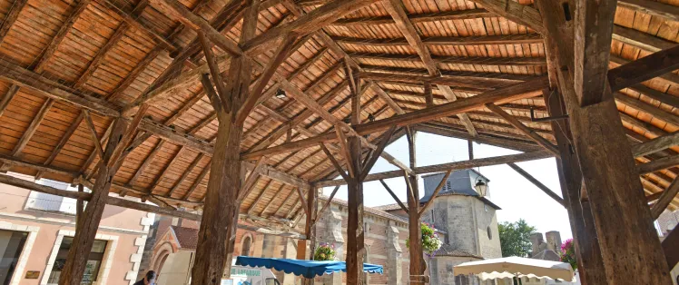 Le Mas d'Agenais, ses halles et son Rembrandt