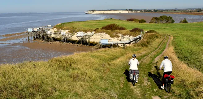 L'estuaire de la Gironde à vélo : Royan / Talmont-sur-Gironde / Mortagne-sur-Gironde