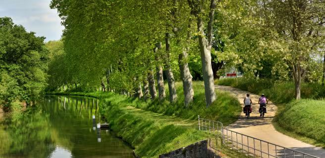Le Canal du Midi à vélo de Toulouse à Carcassonne