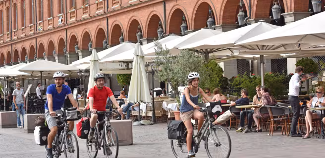 Le canal de Garonne à vélo : Castelnau-d'Estrétefonds / Toulouse