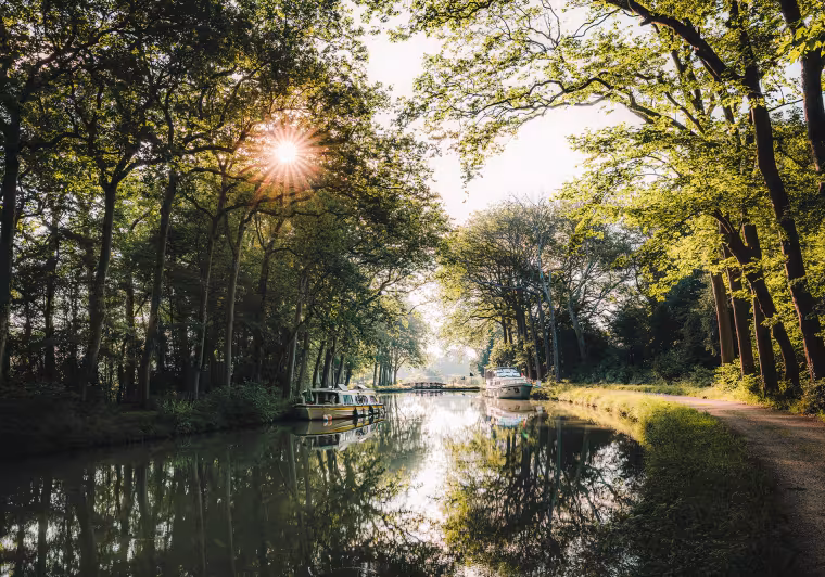 Canal des 2 mers, Aude, Lauragais