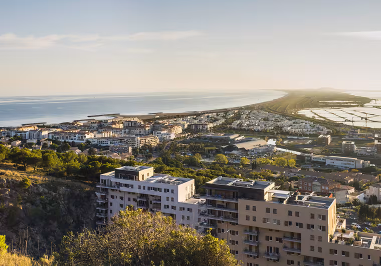 Sète et ses bancs de sable