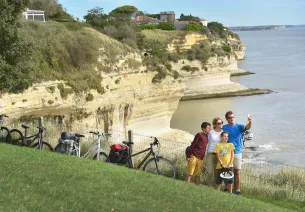 Les hauteurs des falaises calcaires