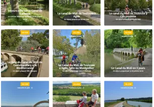 Séjours vélo Canal des 2 Mers