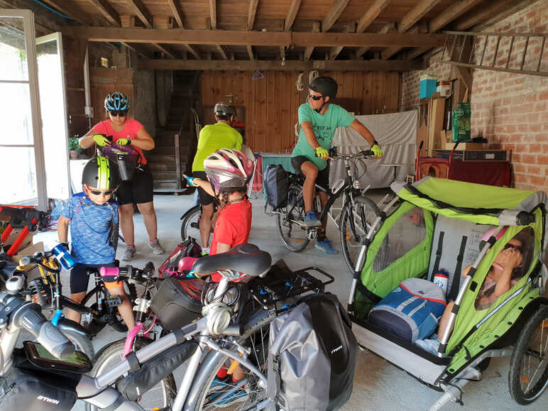 Garage vélo à La Parenthèse de La Réole