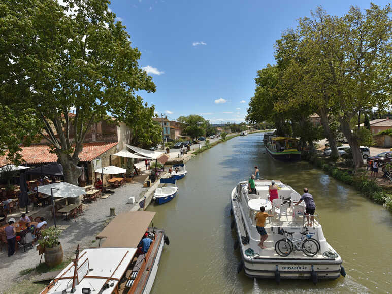 canal du midi peniche