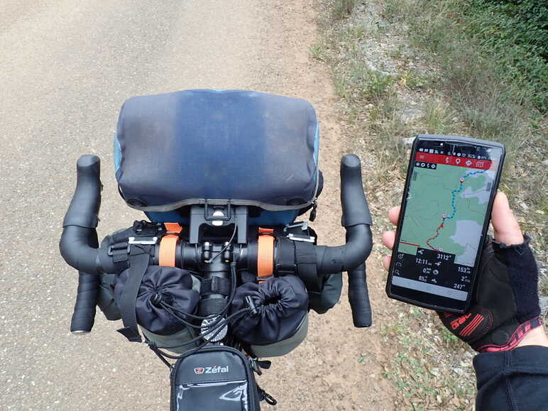 Tracés GPX sur smartphone